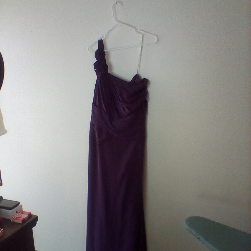 Purple Bride's maid